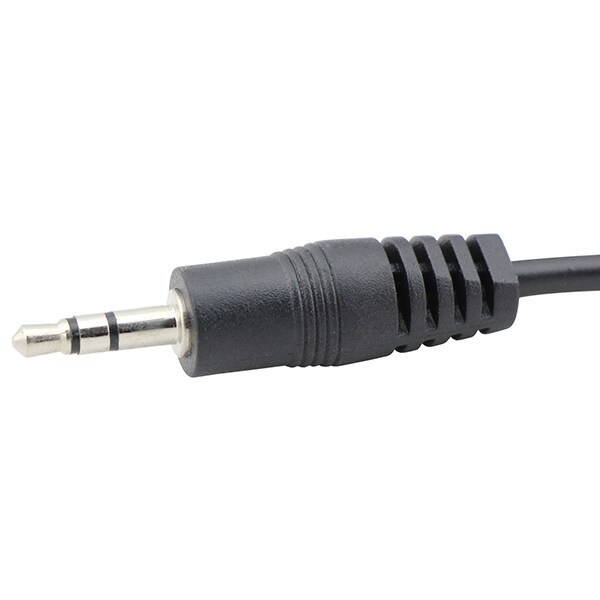 Cablu audio MYRIA MY2011, jack 3.5mm, 1.5m, negru
