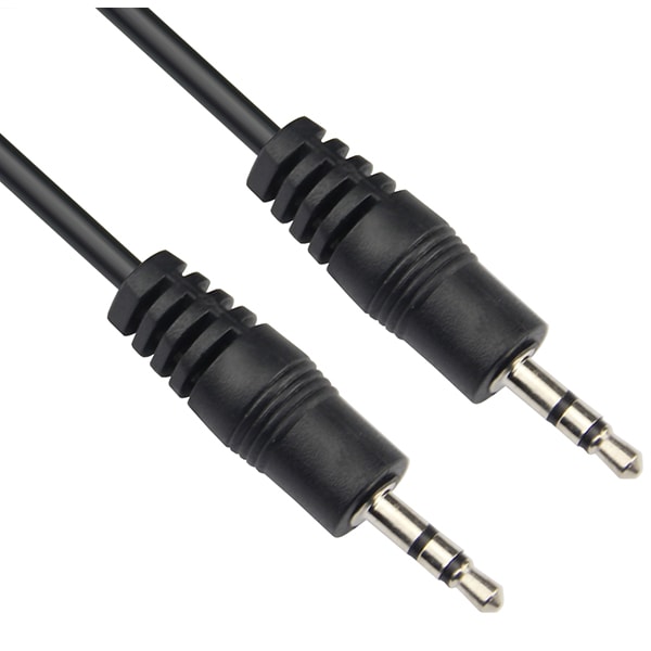 Cablu audio MYRIA MY2012, jack 3.5mm, 3m, negru