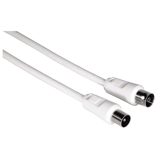 Cablu antena coaxial HAMA 11903, 10m, alb