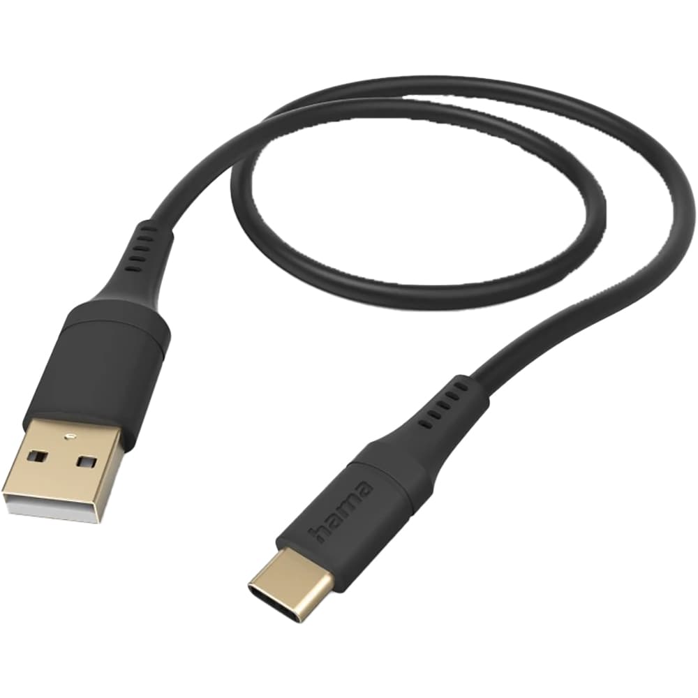 Cablu date HAMA 201570, USB-A - USB-C, 1.5m, negru