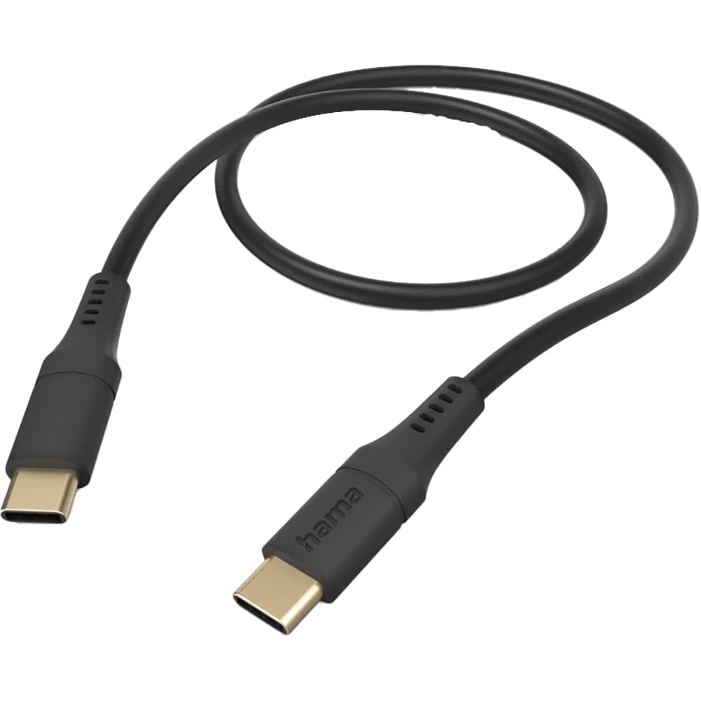 Cablu date HAMA 201576, USB-C - USB-C, 1.5m, negru