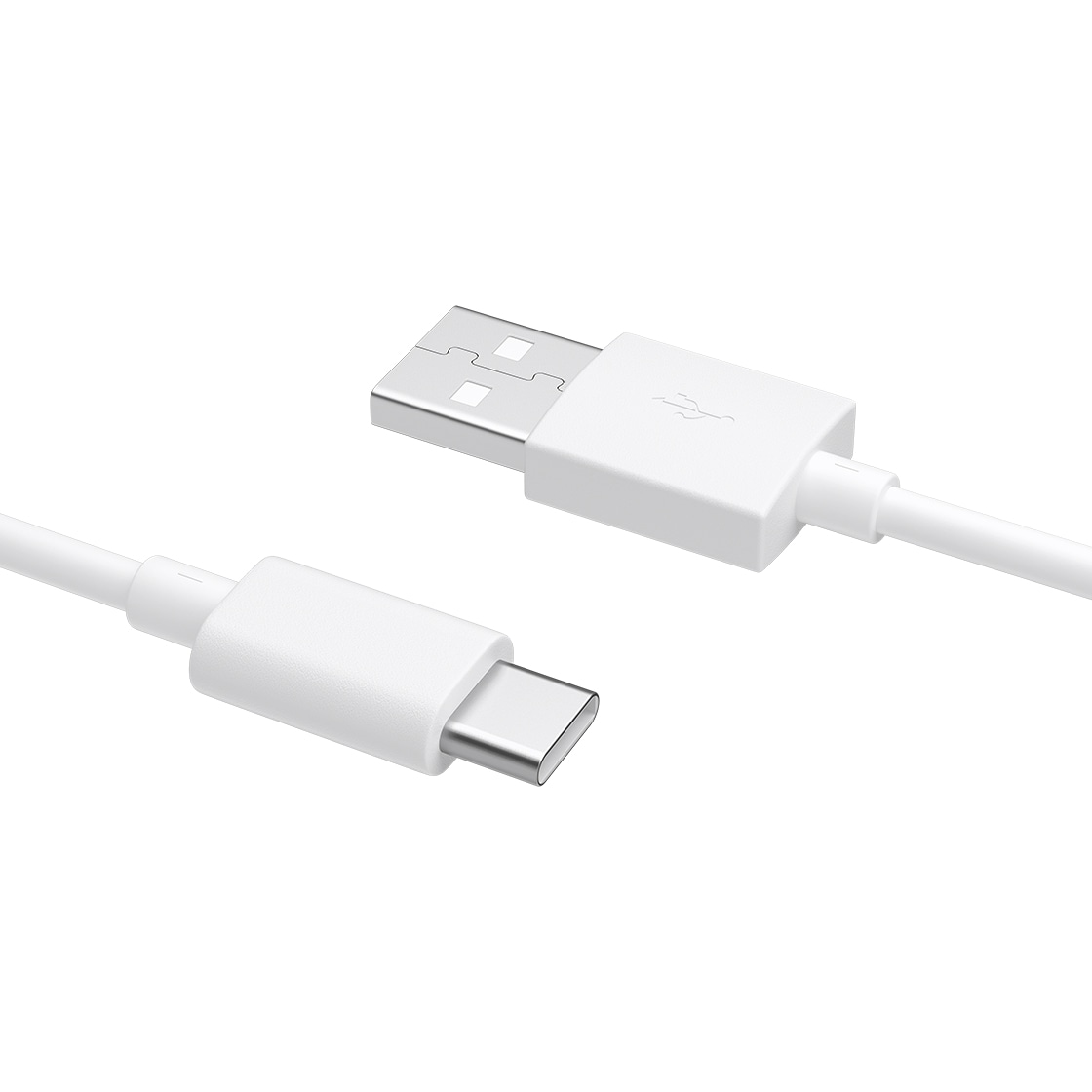 Cablu date OPPO 4815548, USB-A - USB-C, 1m, Quick Charge, alb