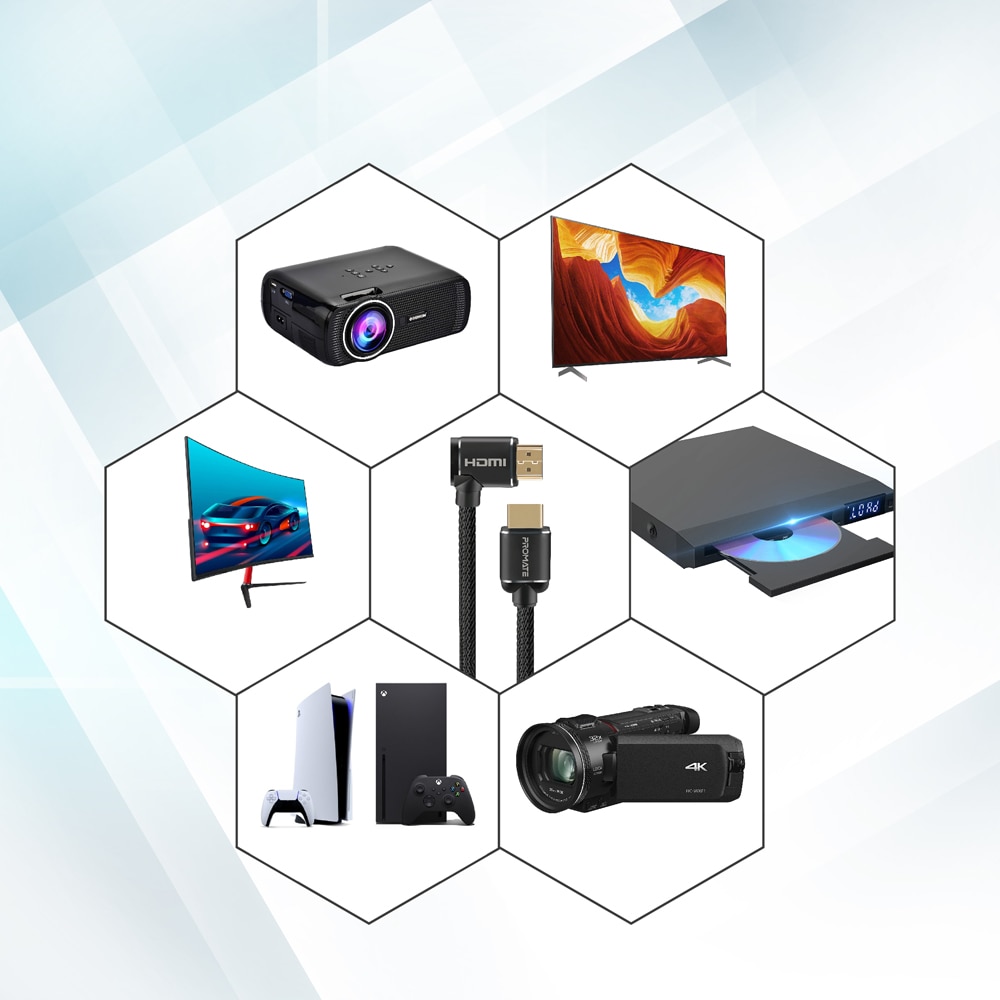 Cablu HDMI PROMATE ProLink4K1-150, 1.5m, vers 2.0, negru