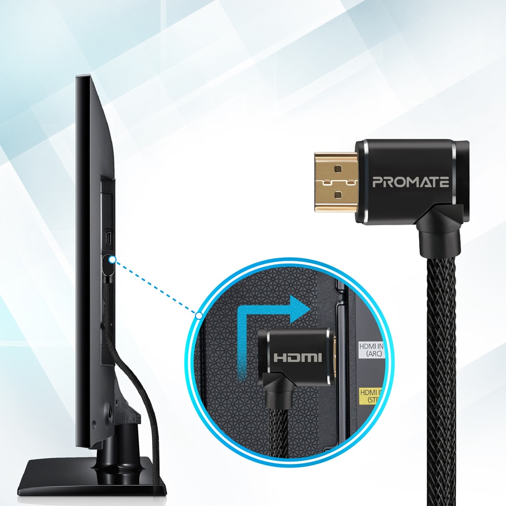 Cablu HDMI PROMATE ProLink4K1-300, vers 2.0, 3m, negru