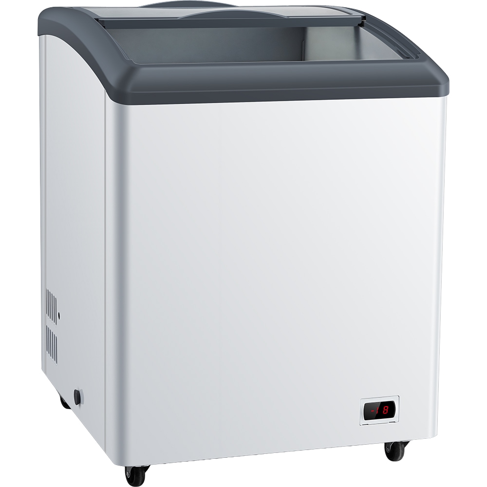 Lada frigorifica profesionala HISENSE CAF165D7AWE, 94 l, H 84.2 cm, Clasa C, alb
