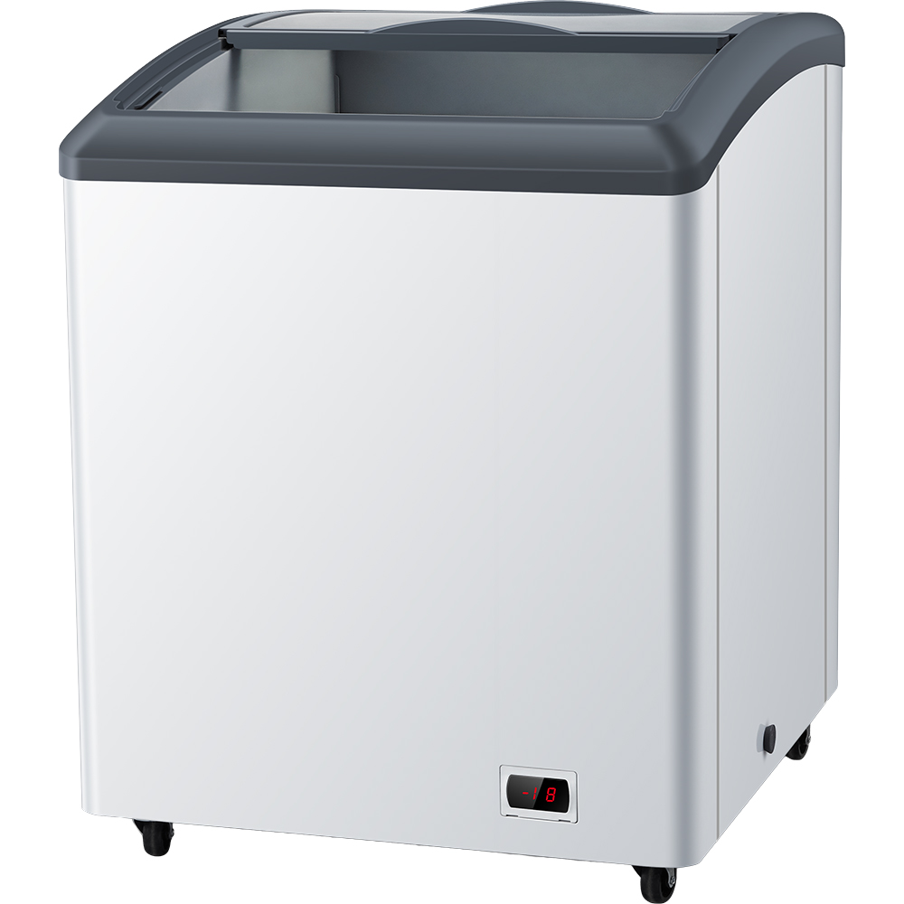 Lada frigorifica profesionala HISENSE CAF165D7AWE, 94 l, H 84.2 cm, Clasa C, alb
