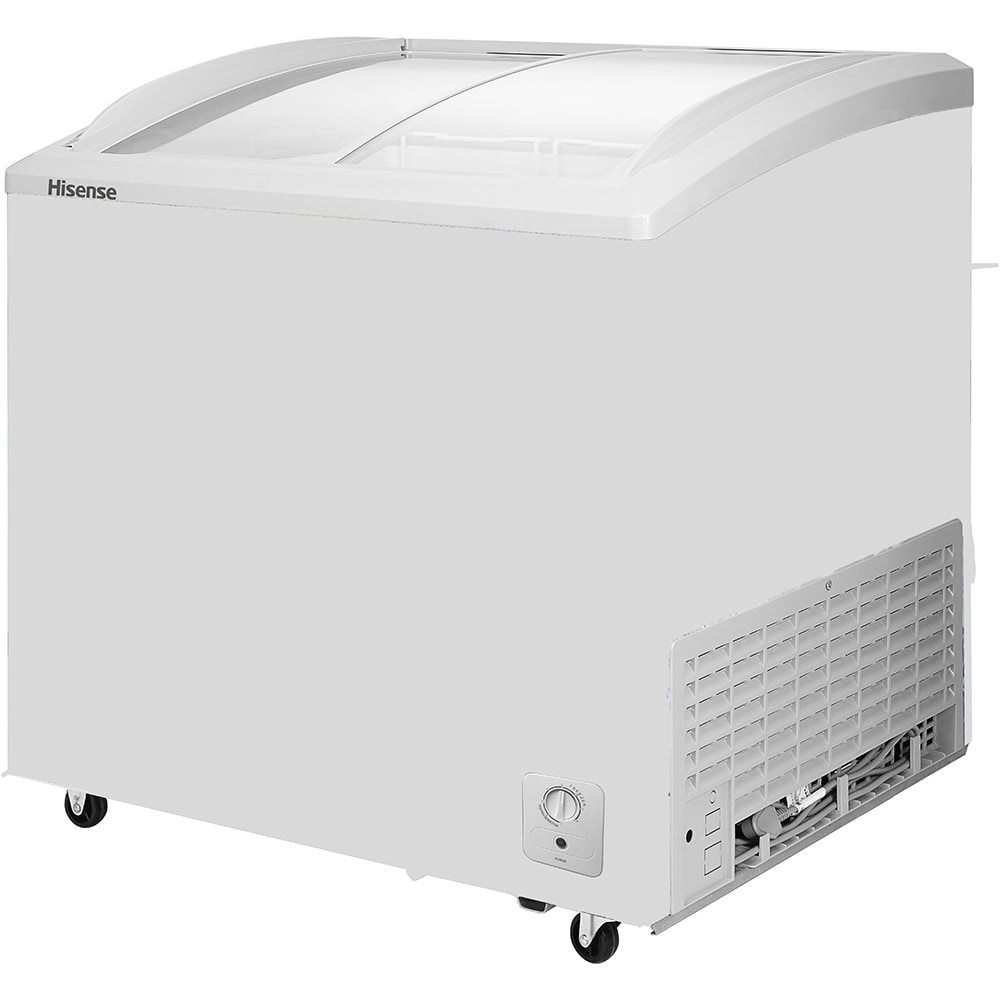 Lada frigorifica profesionala HISENSE CAF303D7AWC, 217 l, H 85 cm, Clasa C, alb