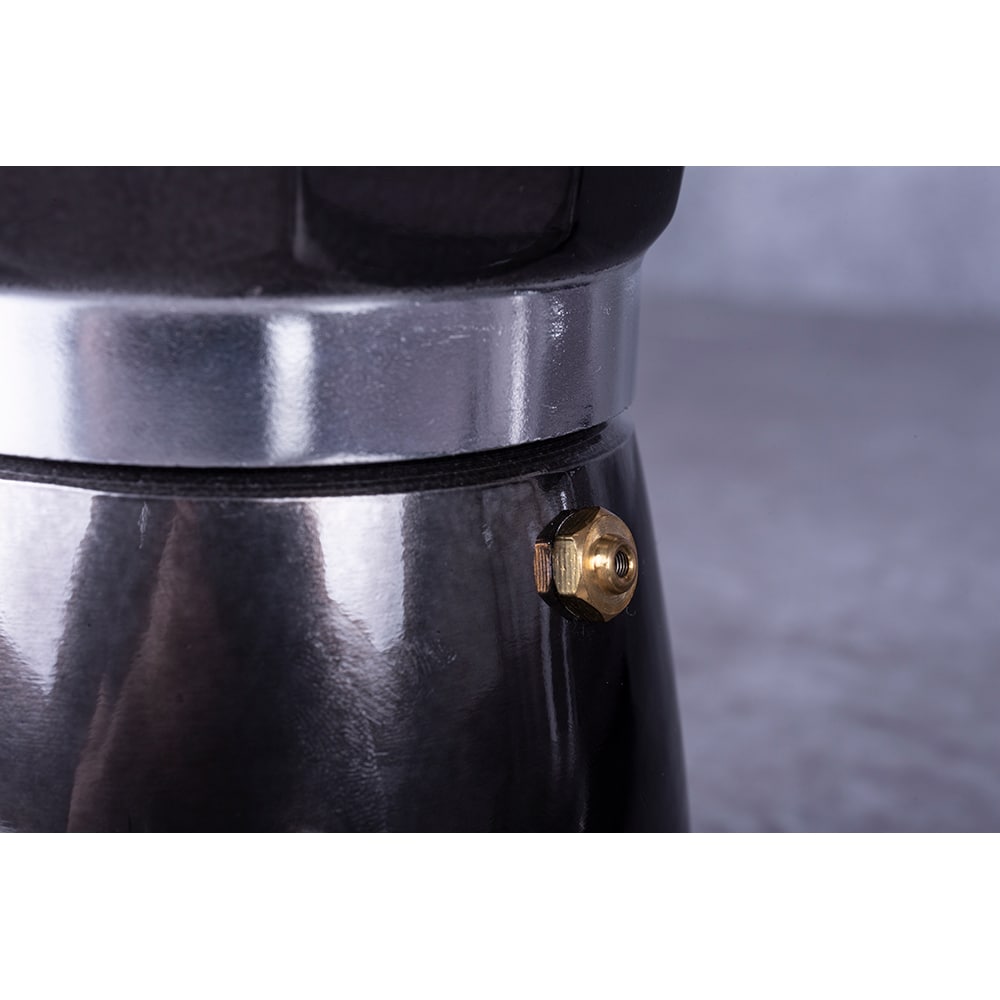 Espressor aragaz BERLINGER HAUS BH/6942, 6 cesti, aluminiu, negru