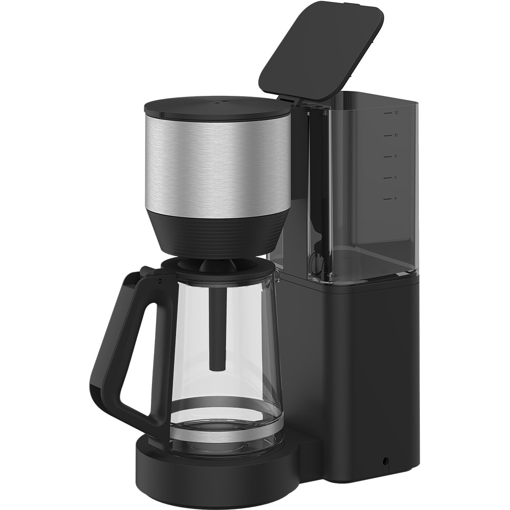Cafetiera BEKO CFM7353I, 1.3l, 1150W, 10 cesti, negru-argintiu
