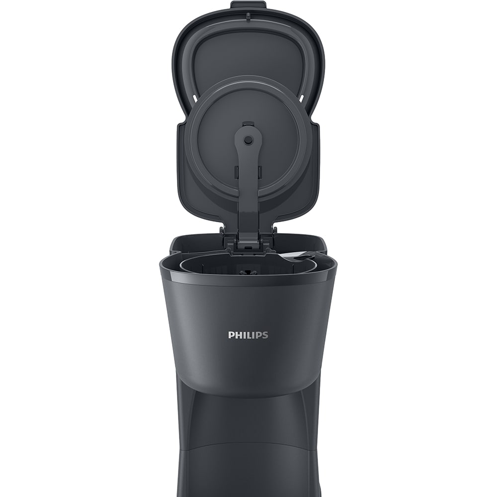 Cafetiera PHILIPS Essentials Collection Seria 1000 HD7430/90, 1.25l, 1000W, 10 cesti, negru