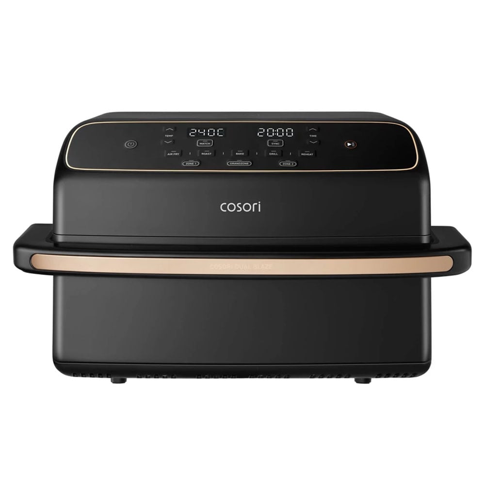 Friteuza cu aer cald dubla COSORI CAFTF801CEUR, 8.6l, 2700W, negru-auriu