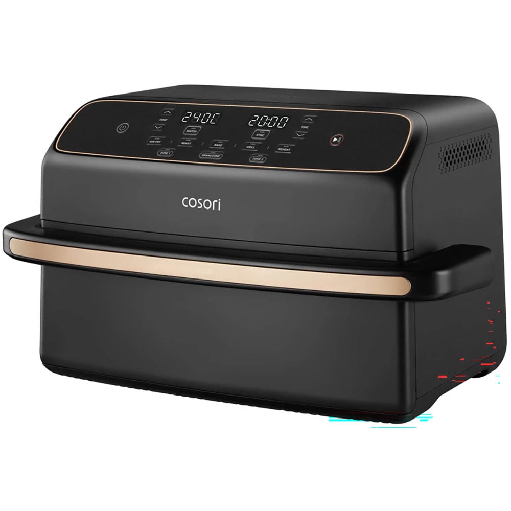 Friteuza cu aer cald dubla COSORI CAFTF801CEUR, 8.6l, 2700W, negru-auriu