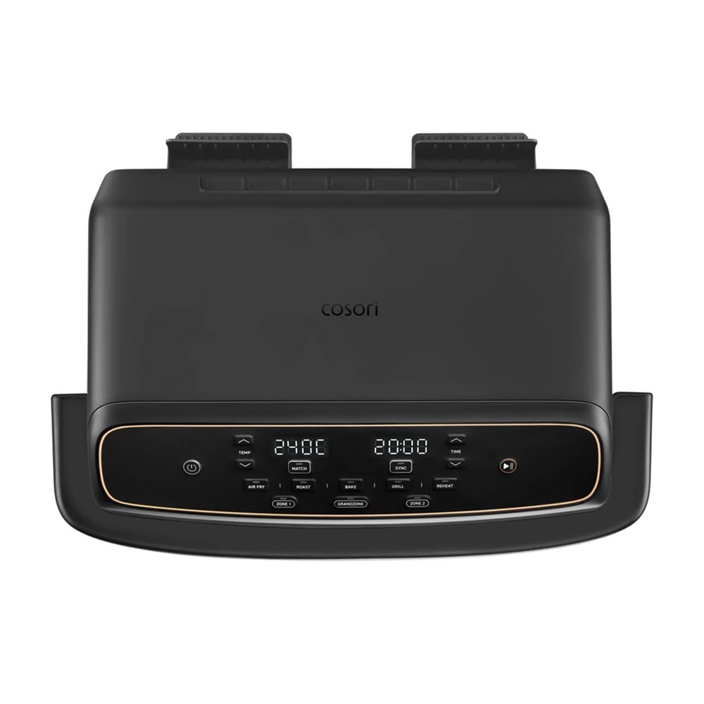 Friteuza cu aer cald dubla COSORI CAFTF801CEUR, 8.6l, 2700W, negru-auriu