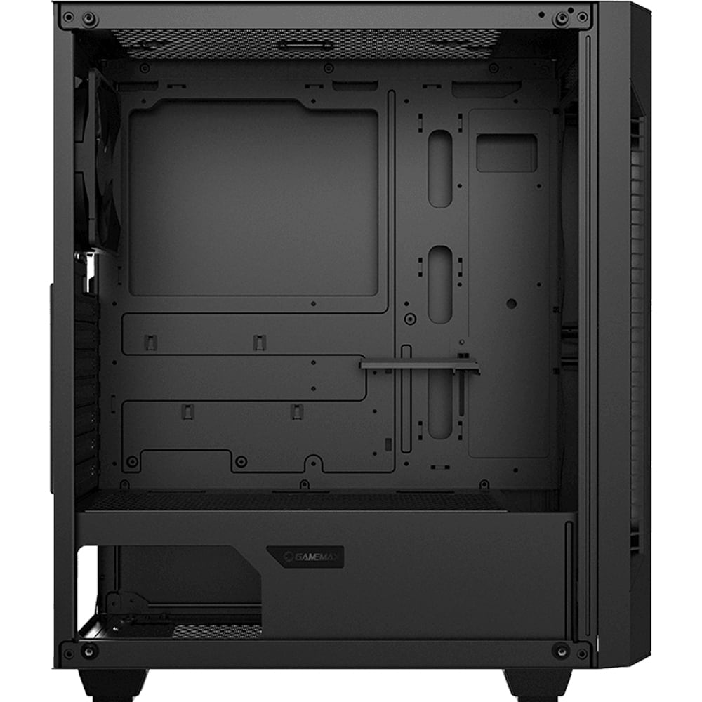 Carcasa PC GAMEMAX Fortress TG, USB 3.0, fara sursa, negru