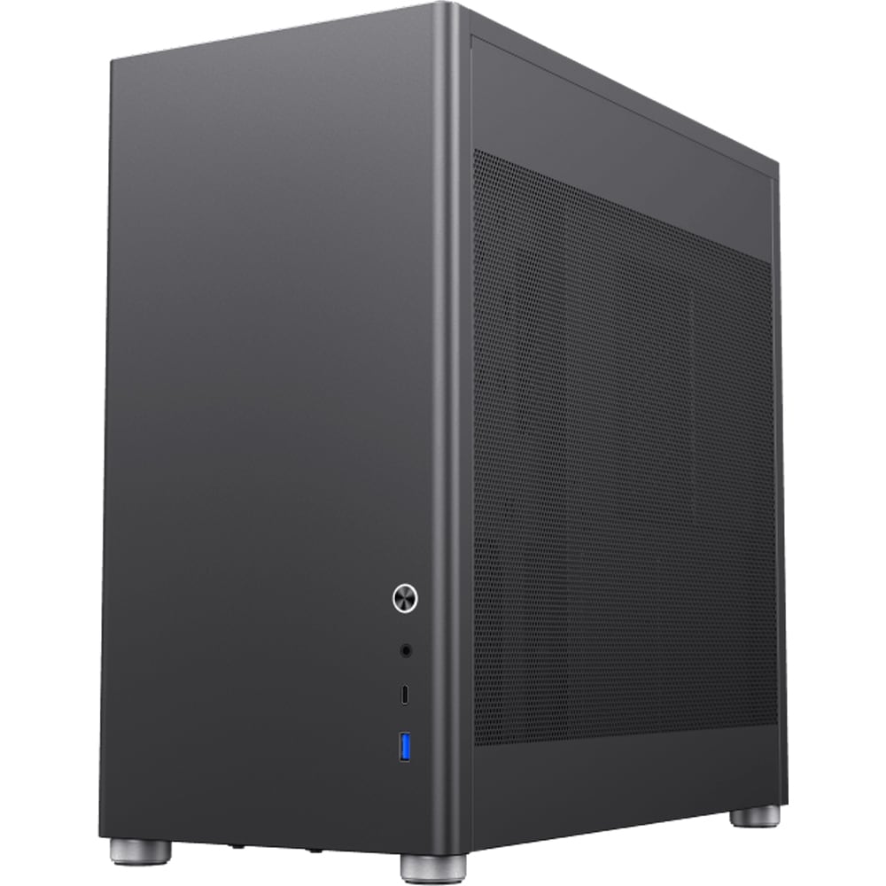 Carcasa PC GAMEMAX Meshbox Black, USB 3.2 type C, fara sursa, negru