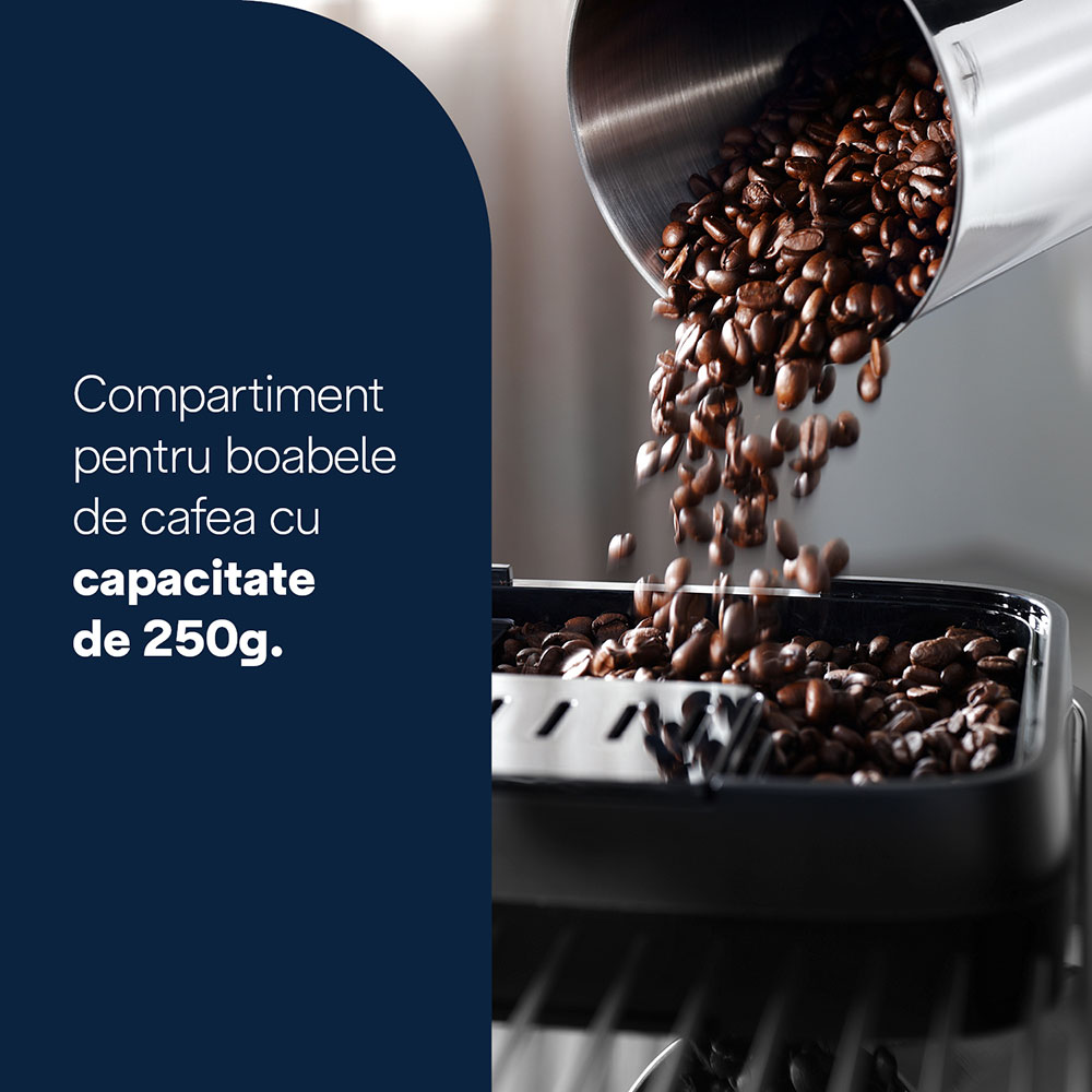 Espressor automat DELONGHI Magnifica Evo ECAM293.52.B, 1,8l, 1450W, 15 bar, negru