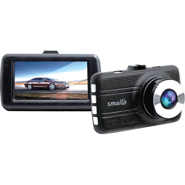 Camera auto DVR fata-spate SMAILO DOUBLEX, Full HD, G-Senzor