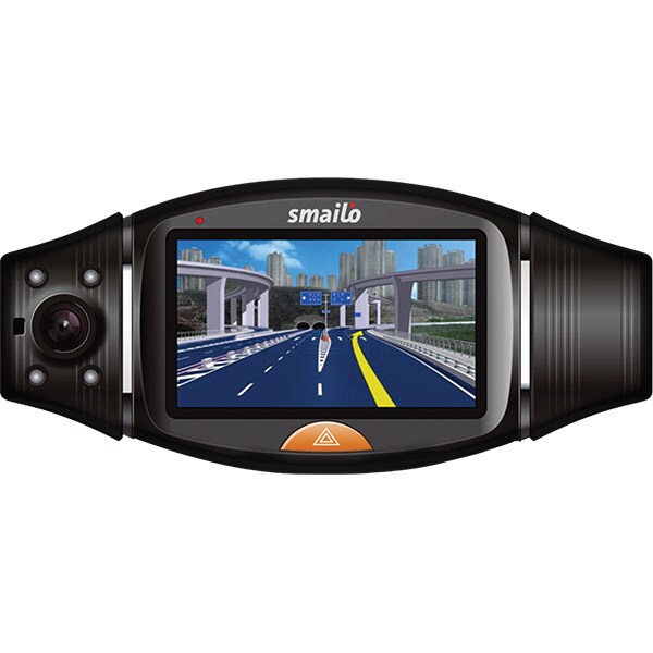 Camera auto DVR Dual SMAILO STREETVIEW, 2.7", HD, G-Senzor