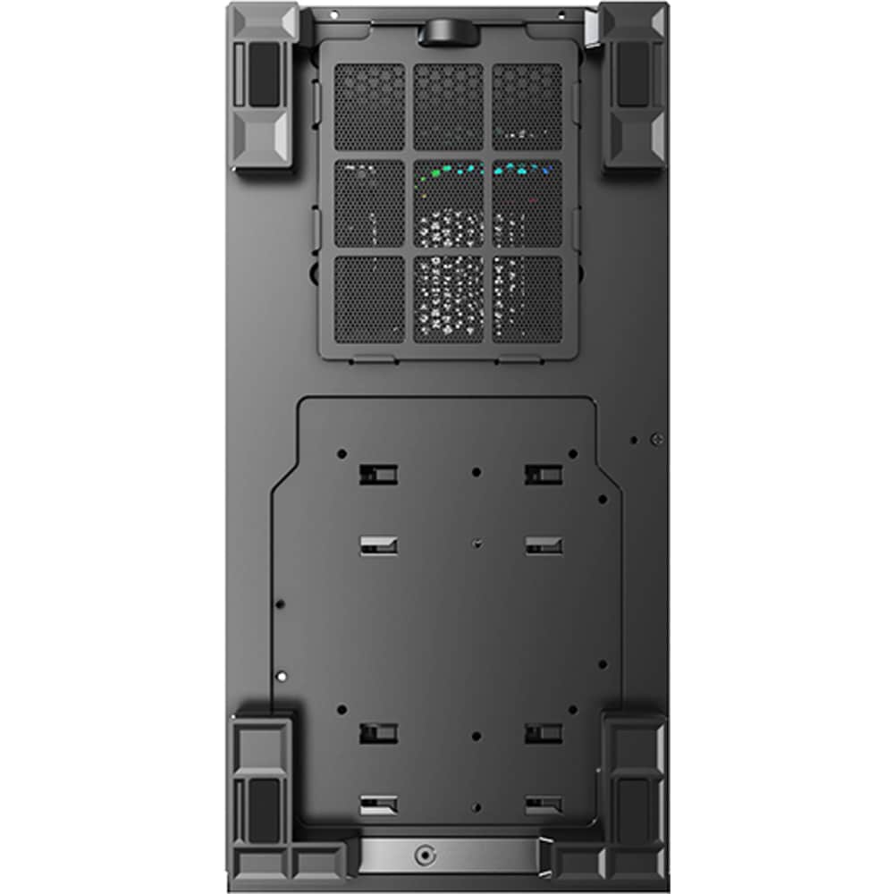 Carcasa PC MONTECH Sky Two, USB Type-C, fara sursa, iluminare ARGB, negru