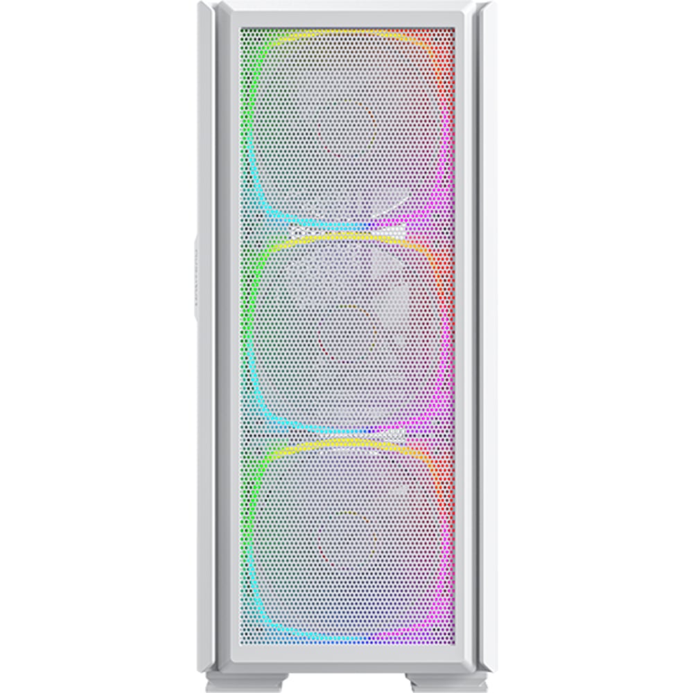 Carcasa PC MONTECH Sky Two GX, USB Type-C, fara sursa, iluminare ARGB, alb