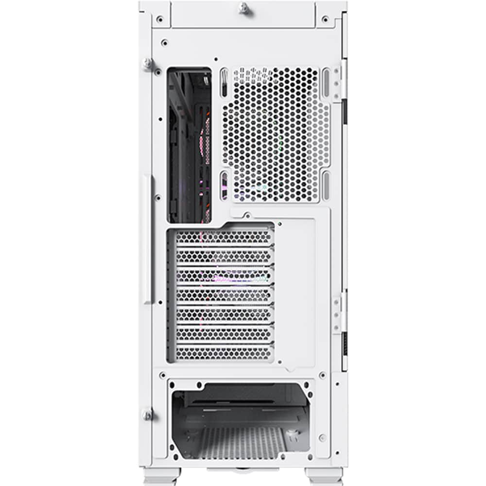 Carcasa PC MONTECH Sky Two GX, USB Type-C, fara sursa, iluminare ARGB, alb