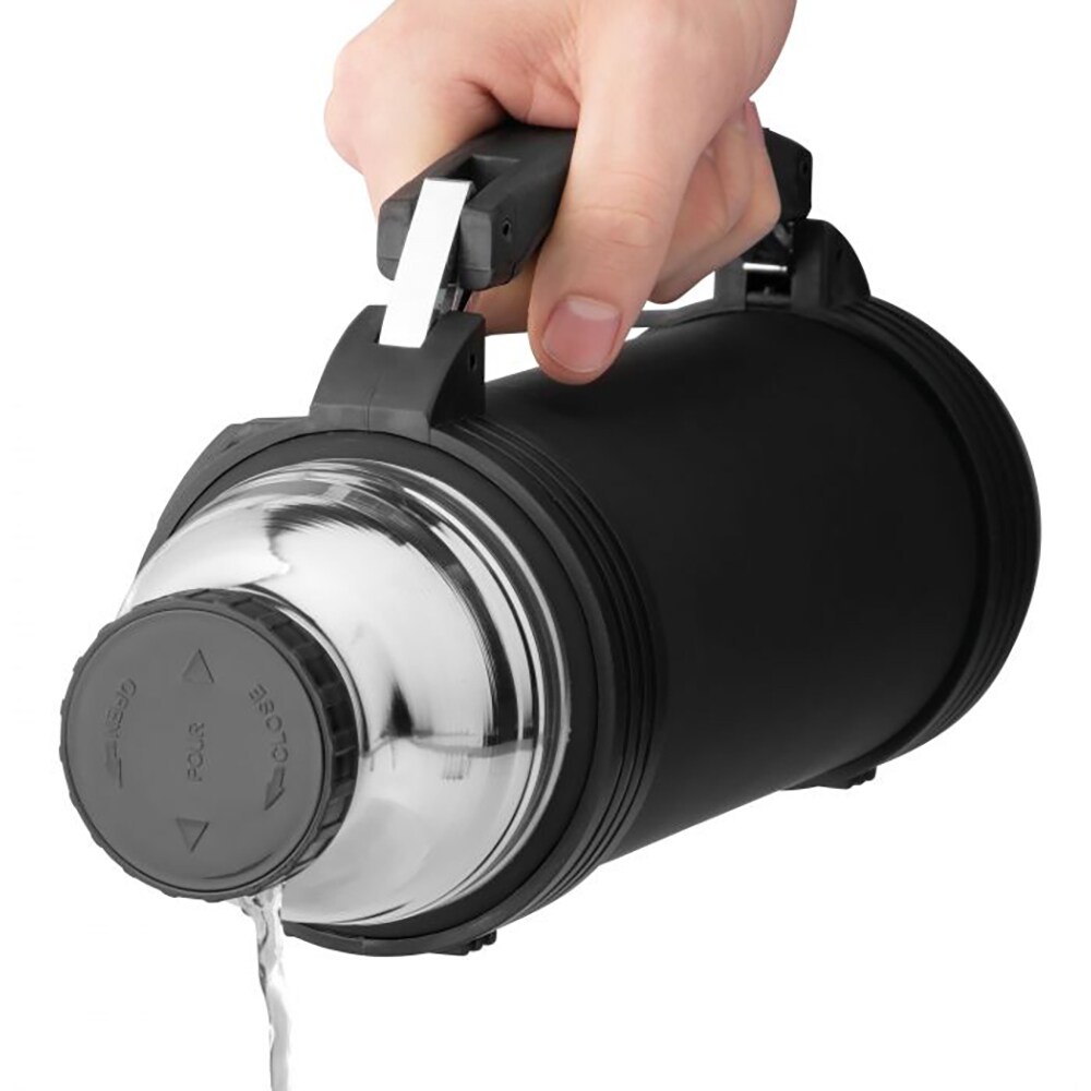 Termos BERGHOFF 1100250, 1l, otel, negru