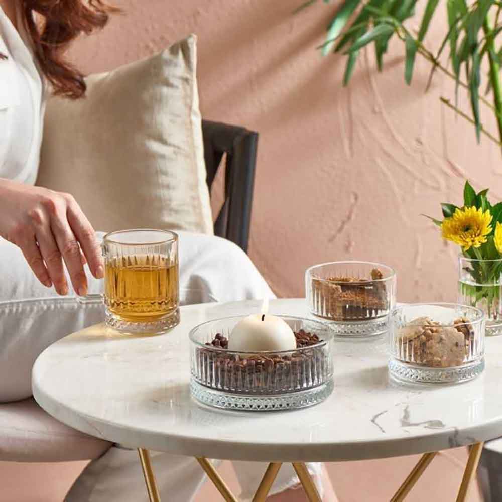 Set cesti PASABAHCE Elysia, 2 piese, 0.25l, sticla