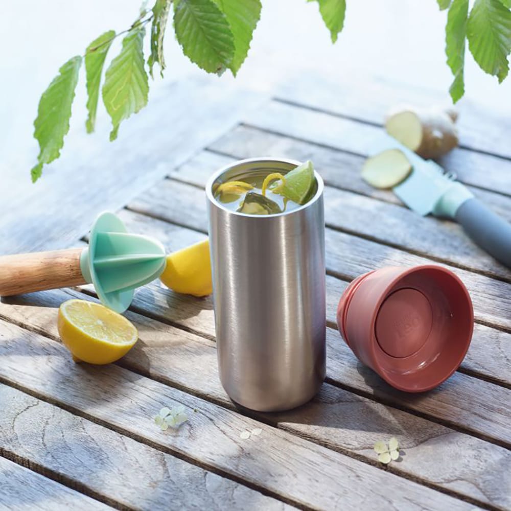 Cana termica BERGHOFF 3950124, 0.33l, otel inoxidabil, argintiu