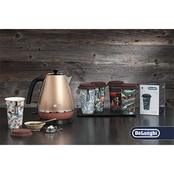 Cana DELONGHI 5513281031, 0.3l, maro