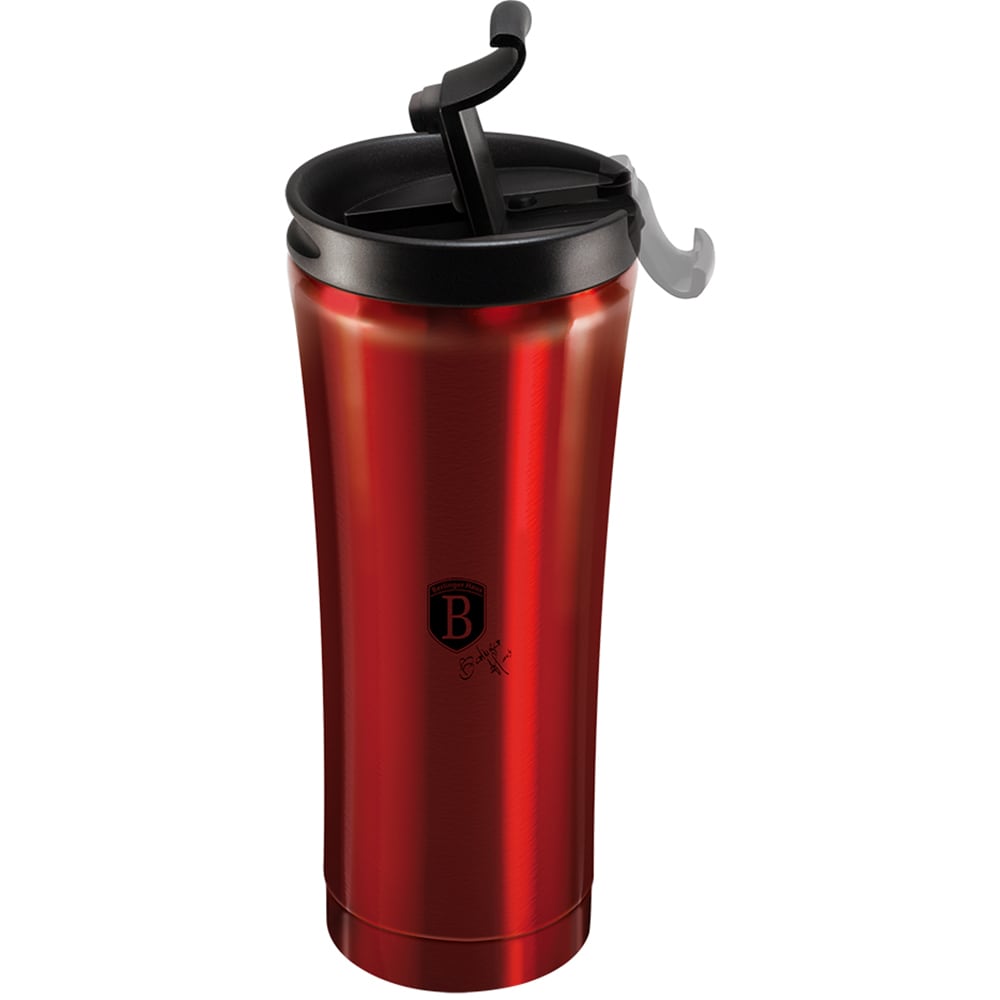 Cana calatorie BERLINGER HAUS BH/6408A, 0.5l, otel, visiniu