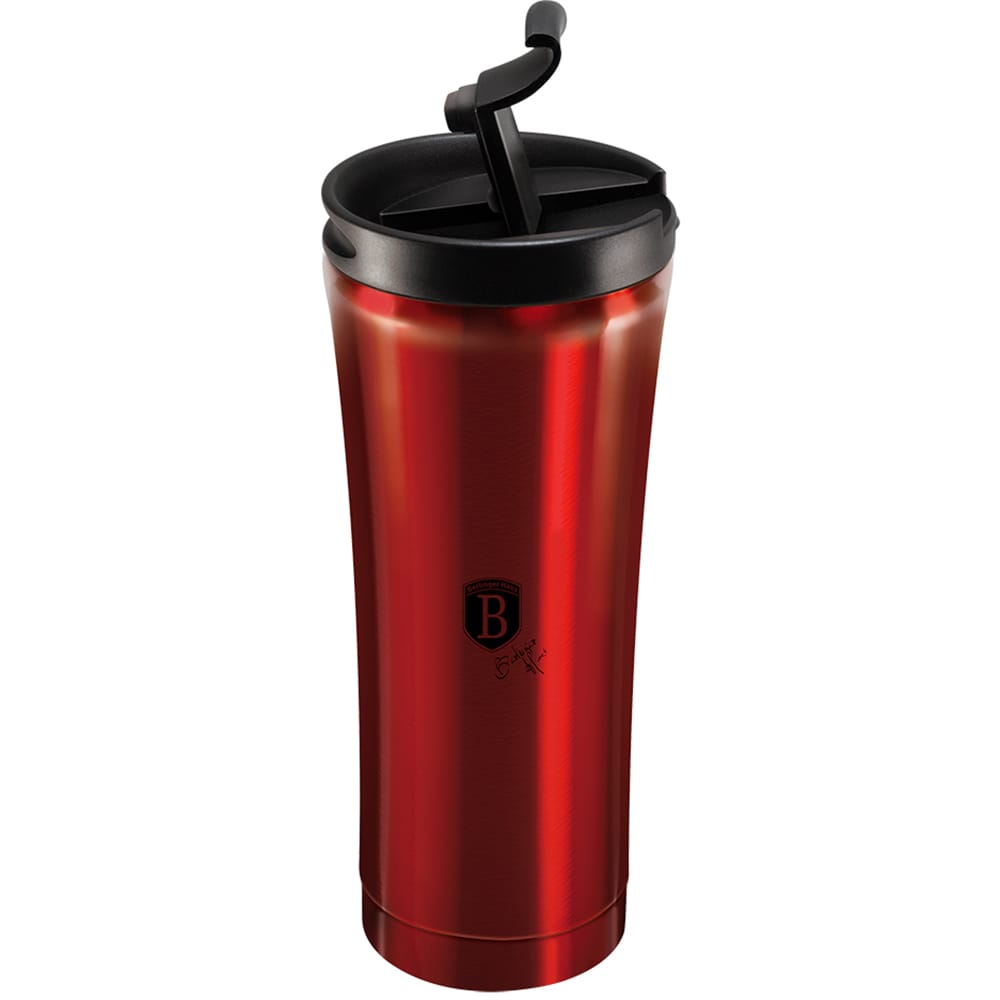 Cana calatorie BERLINGER HAUS BH/6408A, 0.5l, otel, visiniu