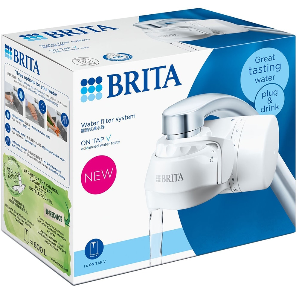 Sistem de filtrare apa BRITA On Tap V BR1052068, alb-argintiu