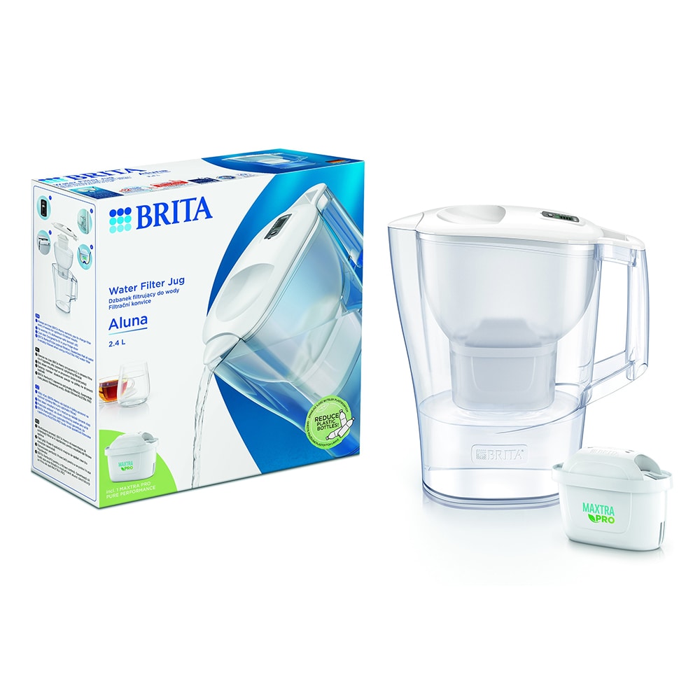 Cana filtranta BRITA Aluna BR1052801, 2.4l, alb-transparent