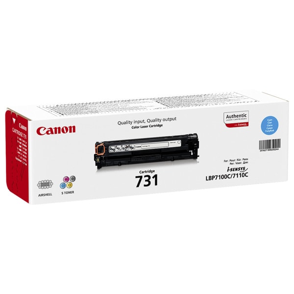 Toner original CANON CRG-731C, cyan