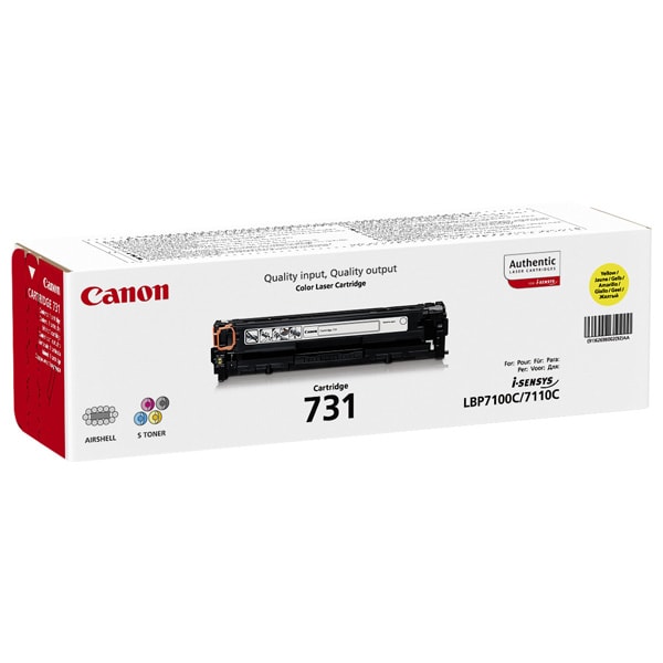Toner original CANON CRG-731Y, galben