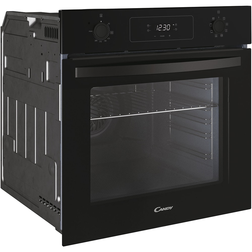 Cuptor incorporabil CANDY FIDCP N625 L, Electric, Autocuratare AquaClean, 70 l, Clasa A+, negru