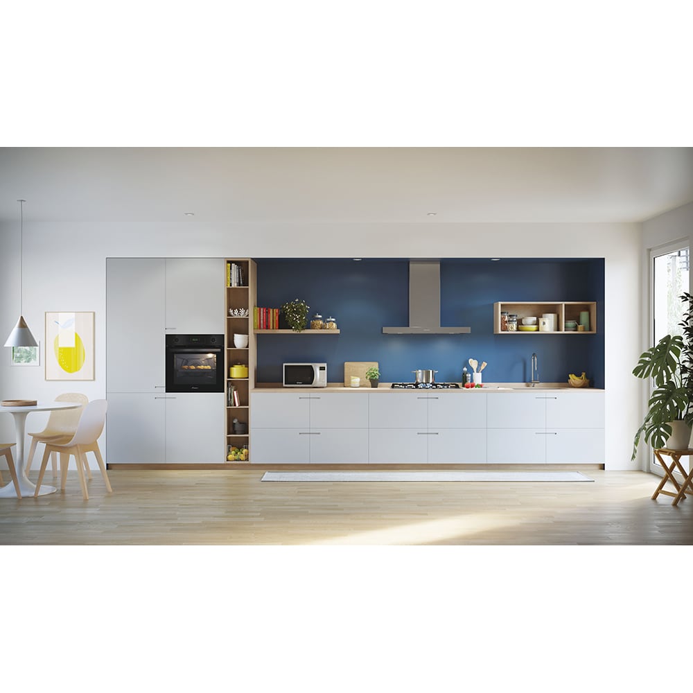 Cuptor incorporabil CANDY FIDC N665, Electric, Autocuratare catalitica, 70 l, Clasa A+, negru