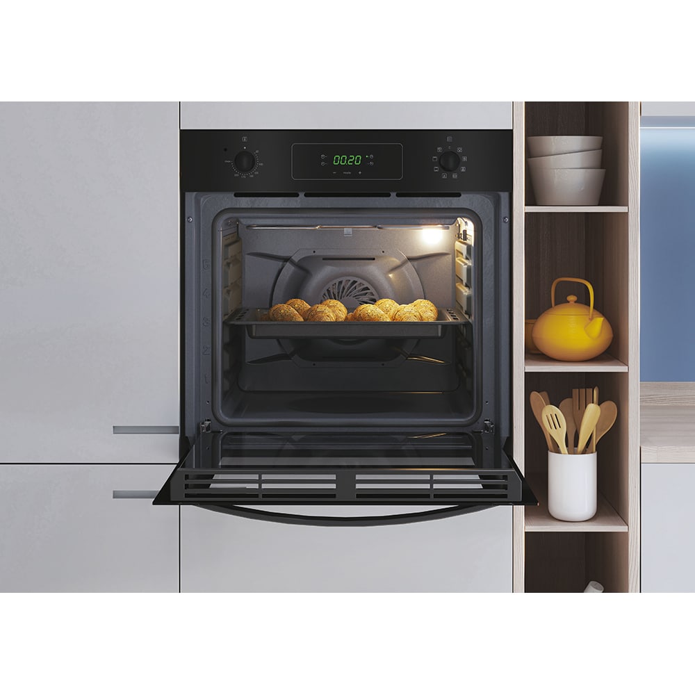 Cuptor incorporabil CANDY FIDC N665, Electric, Autocuratare catalitica, 70 l, Clasa A+, negru