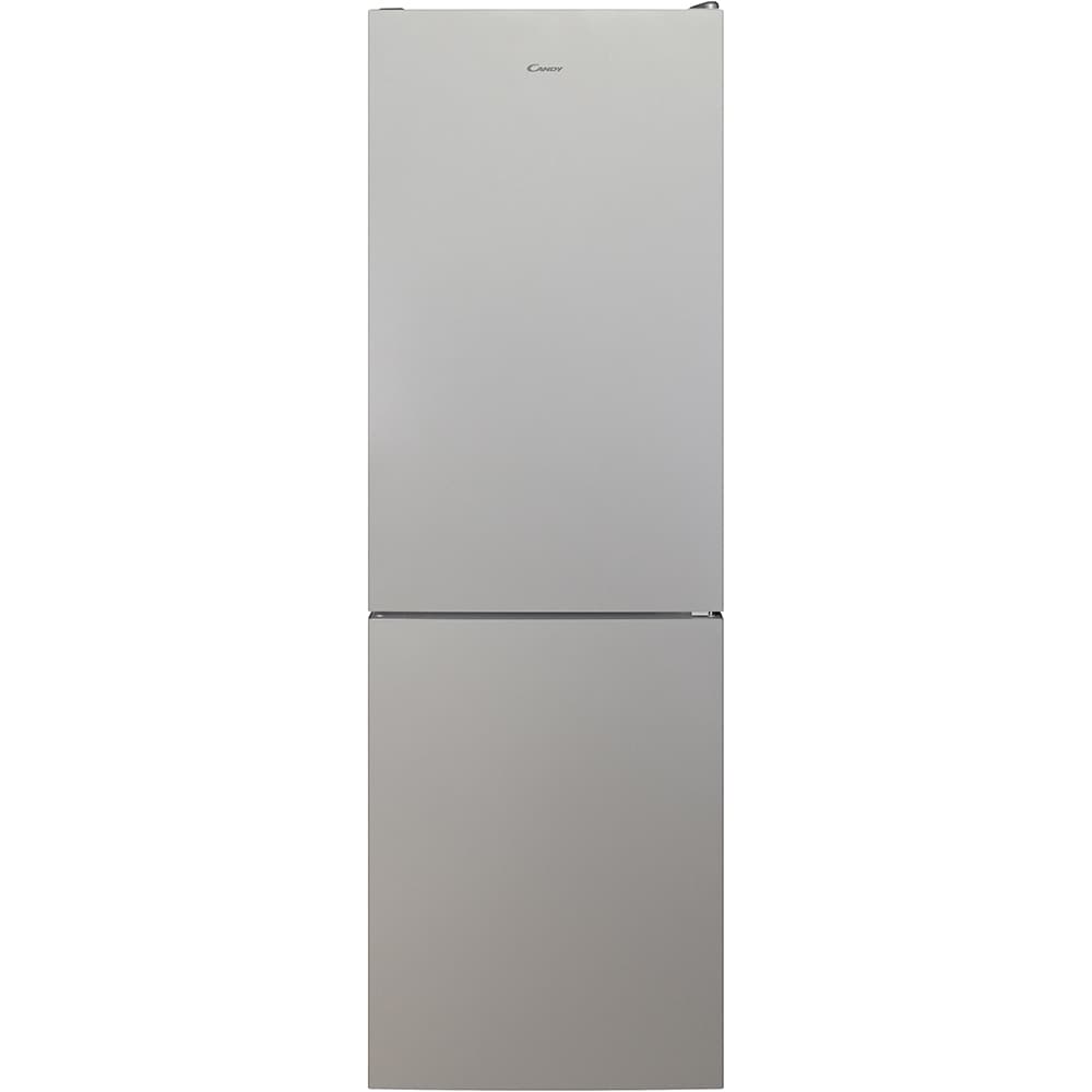 Combina frigorifica CANDY CCE4T618ES, Total No Frost, 341 l, H 185 cm, Clasa E, Wi-Fi, argintiu