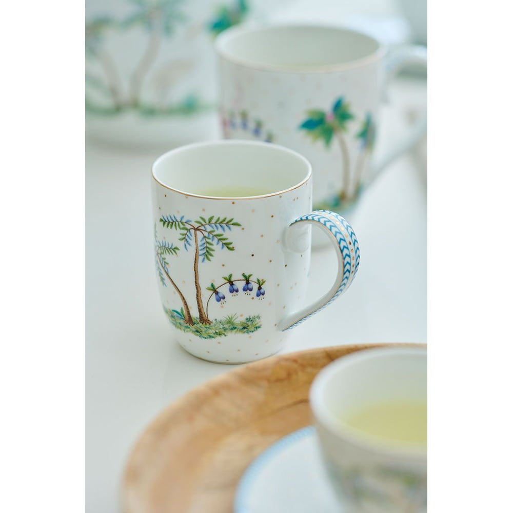 Set cani PIP STUDIO Jolie GDPIP1002246, 2 piese, portelan