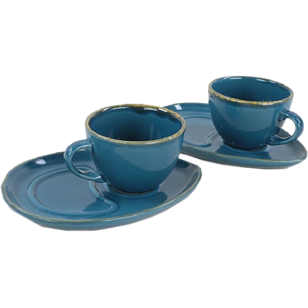 Set cesti MY CERAMIC HKG-KITCHEN-V162, 4 piese, ceramica