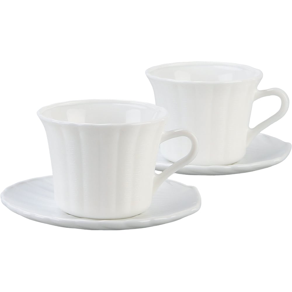 Set cesti MYRIA MC4009, 12 piese, sticla opal