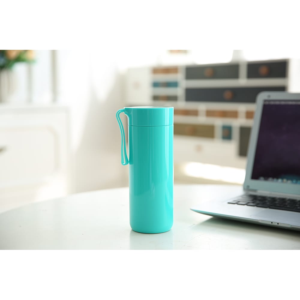 Cana termos MYRIA MY4483TQ, 0.4l, inox, turcoaz