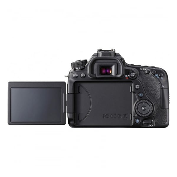 Aparat foto DSLR CANON EOS 80D, 24.2 MP, Wi-Fi, negru, Body