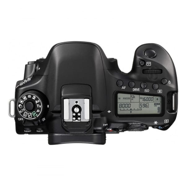 Aparat foto DSLR CANON EOS 80D, 24.2 MP, Wi-Fi, negru, Body