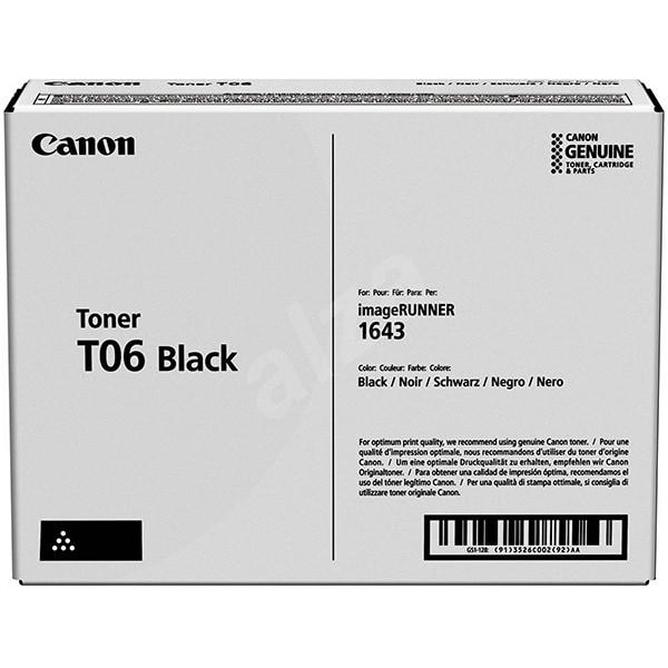 Toner original CANON T06, negru