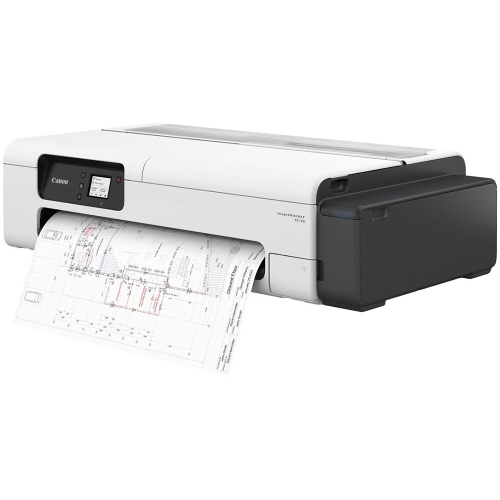 Plotter CANON imagePROGRAF TC-20 24 inch, A1, USB, Retea, Wi-Fi