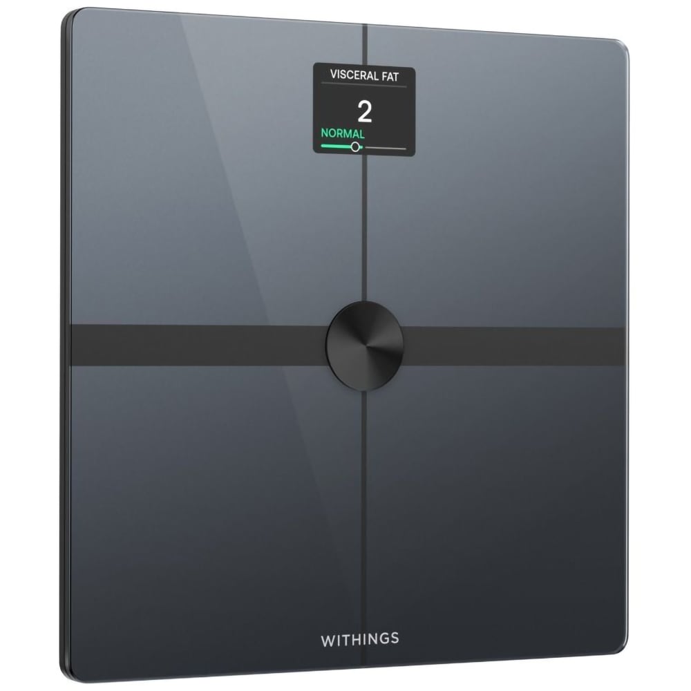 Cantar corporal Smart WITHINGS Body Smart, Bluetooth, Wi-Fi, Negru