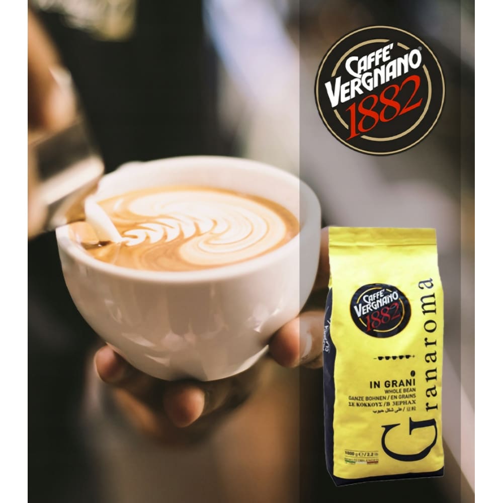 Cafea boabe VERGNANO Gran Aroma, 1000g
