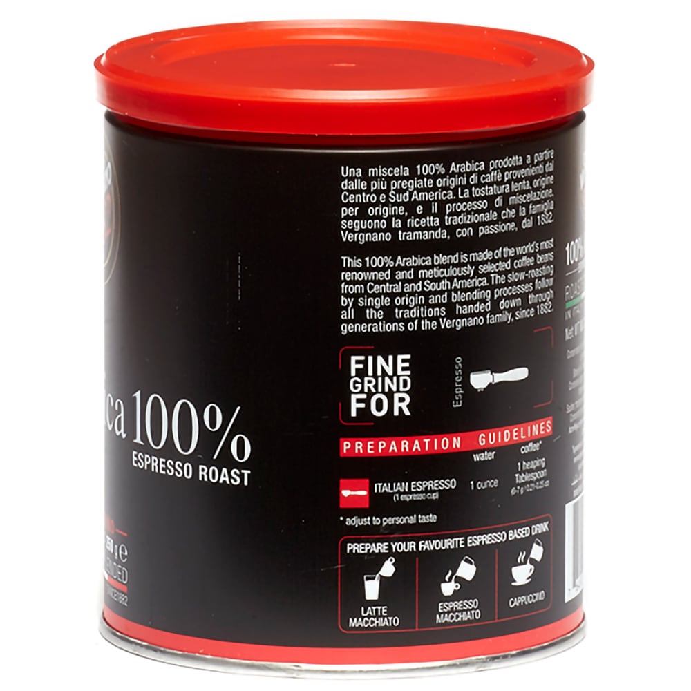Cafea macinata VERGNANO Espresso, 250g